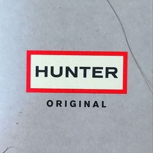 Long raining winter hunter boots black with the sock